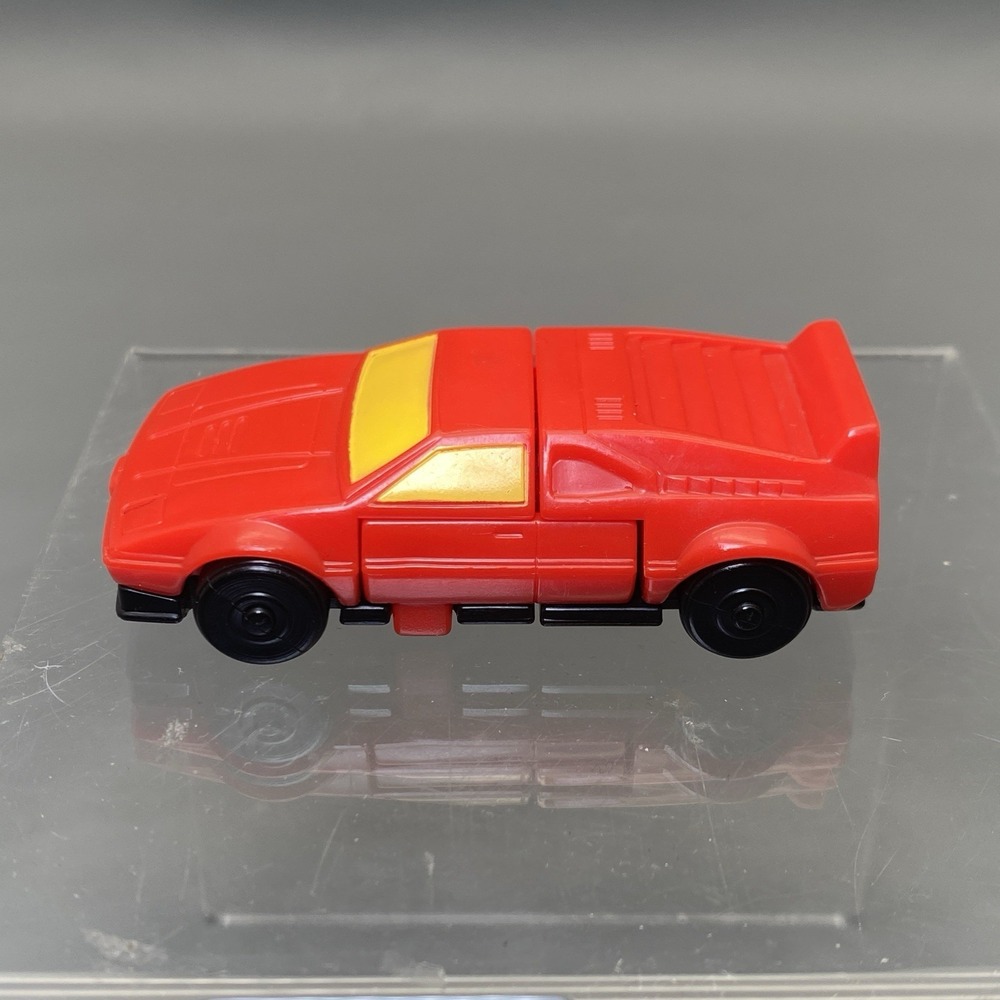 VINTAGE 1985 TONKA GO-BOTS RED CAR TRANSFORMER JAPAN - Picture 3 of 10